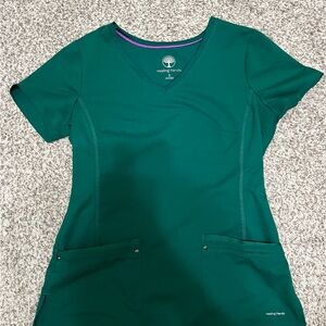 Healing hands scrub top.